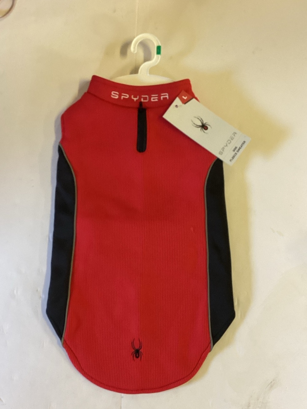 Spyder Red Fleece Dog Sweater